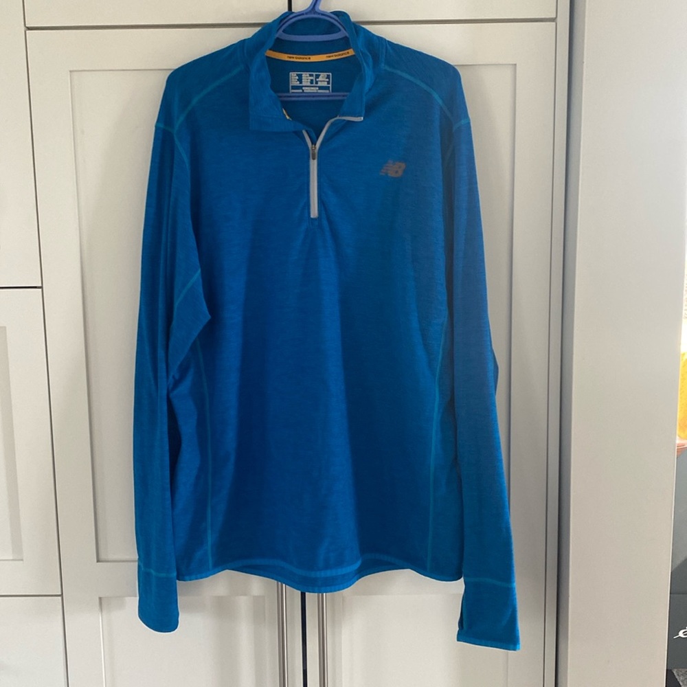 New Balance Running Quarter Zip Sweater